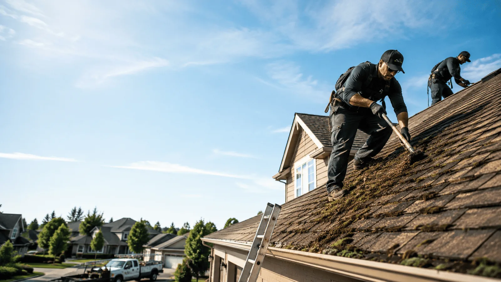 Roof Moss Removal in Left Hand, WV near me